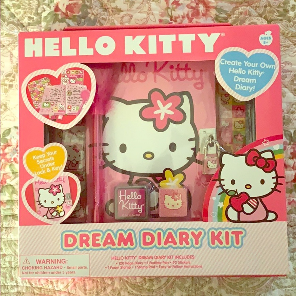 Hello Kitty dream diary kit. Unopened-BRAND NEW.